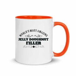 11oz Ceramic Mug with Color Inside