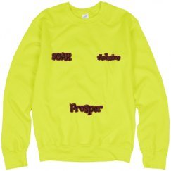 Unisex Neon Crewneck Sweatshirt
