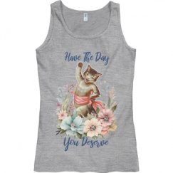 Ladies Semi-Fitted Basic Promo Tank