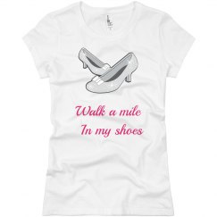 Walk in my shoes top