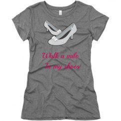Ladies Slim Fit Super Soft Triblend Tee