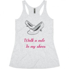 Ladies Slim Fit Super Soft Racerback Triblend Tank