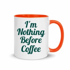 11oz Ceramic Mug with Color Inside