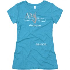 Ladies Slim Fit Super Soft Triblend Tee