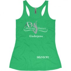 Ladies Slim Fit Super Soft Racerback Triblend Tank