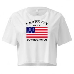 Ladies Festival Cali Crop Top Tee