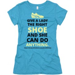 Ladies Slim Fit Super Soft Triblend Tee