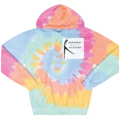 Unisex Tie-Dye Fleece Hoodie