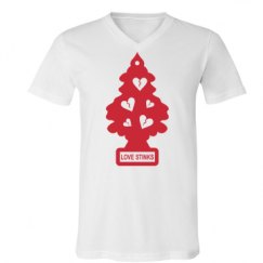 Unisex V-Neck Jersey Tee