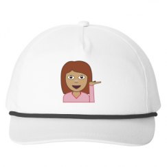 Snapback Five-Panel Rope Hat