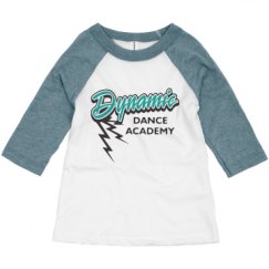 Toddler 3/4 Sleeve Raglan Tee