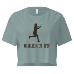 Ladies Festival Cali Crop Top Tee