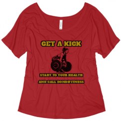 Ladies Flowy Slouchy Tee