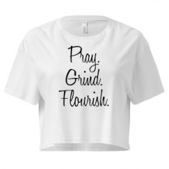 Ladies Festival Cali Crop Top Tee