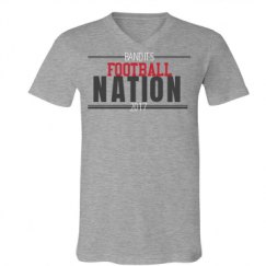 Unisex V-Neck Jersey Tee