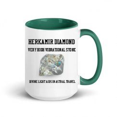 15oz Ceramic Mug with Color Inside