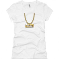 Ladies Slim Fit Basic Promo Jersey Tee