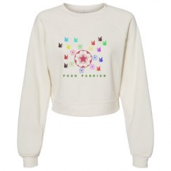 Women's Raglan Pullover Fleece