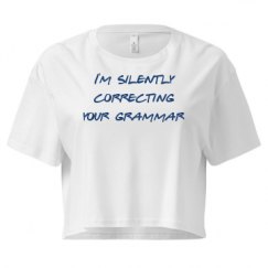 Ladies Festival Cali Crop Top Tee