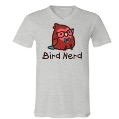 Unisex V-Neck Jersey Tee