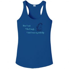 Not exactly what I meant