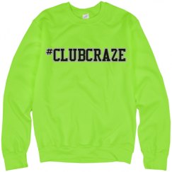 Unisex Neon Crewneck Sweatshirt