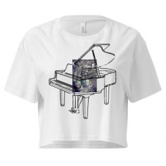 Ladies Festival Cali Crop Top Tee