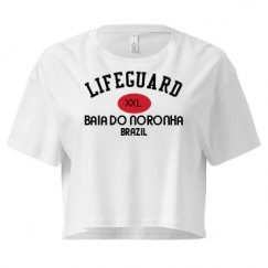 Ladies Festival Cali Crop Top Tee