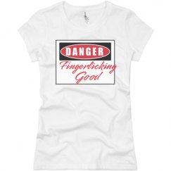 Ladies Slim Fit Basic Promo Jersey Tee