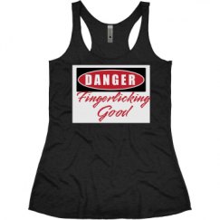 Ladies Slim Fit Super Soft Racerback Triblend Tank