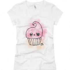 Ladies Slim Fit Basic Promo Jersey Tee