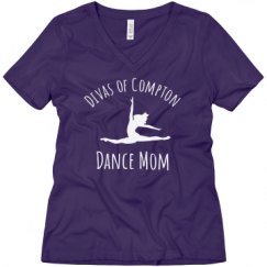 Ladies Relaxed Fit V-Neck Tee