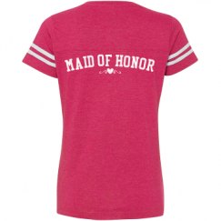 Ladies Relaxed Fit Vintage Sports Tee