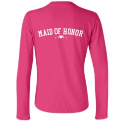 Ladies Relaxed Fit Basic Long Sleeve Tee