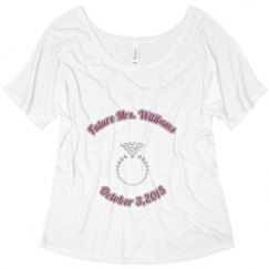 Ladies Flowy Slouchy Tee