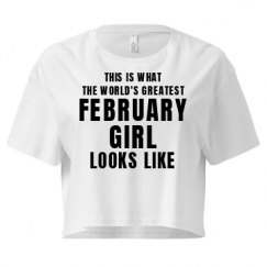 Ladies Festival Cali Crop Top Tee