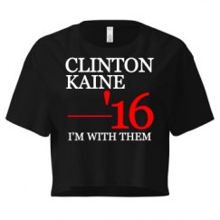 Ladies Festival Cali Crop Top Tee