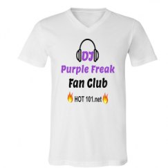 Unisex V-Neck Jersey Tee