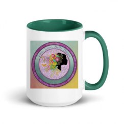 15oz Ceramic Mug with Color Inside