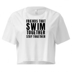 Ladies Festival Cali Crop Top Tee