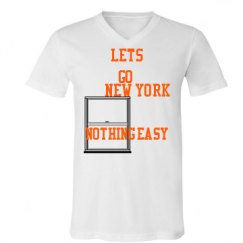 Unisex V-Neck Jersey Tee