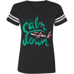 Ladies Relaxed Fit Vintage Sports Tee