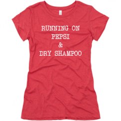 Ladies Slim Fit Super Soft Triblend Tee