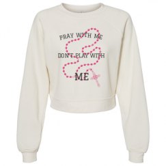Women's Raglan Pullover Fleece
