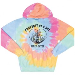 Unisex Tie-Dye Fleece Hoodie