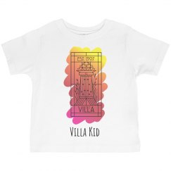 Toddler Villa Kid Sunrise Paint Logo Tee
