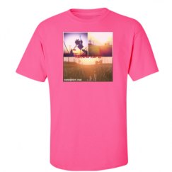 Unisex Ultra Cotton Safety Neon Crewneck Tee