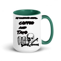 15oz Ceramic Mug with Color Inside