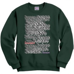 Unisex Film and Foil Crewneck Sweatshirt