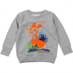 Toddler Crewneck Basic Promo Sweatshirt